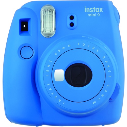 Fujifilm Instax Mini 9 Instant Film Camera - Instant Film - Cobalt Blue