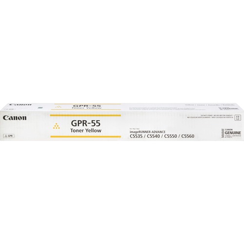 Canon GPR-55 Original Laser Toner Cartridge - Yellow - 1 Each - 60000 Pages