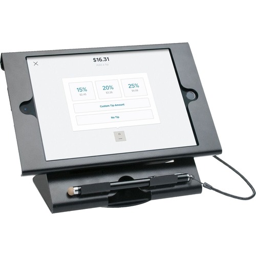 CTA Digital Dual Security Compact Kiosk for iPad mini - Black