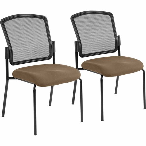 Eurotech dakota 2 Stackable - Adobe Fabric Seat - Four-legged Base - 1 Each