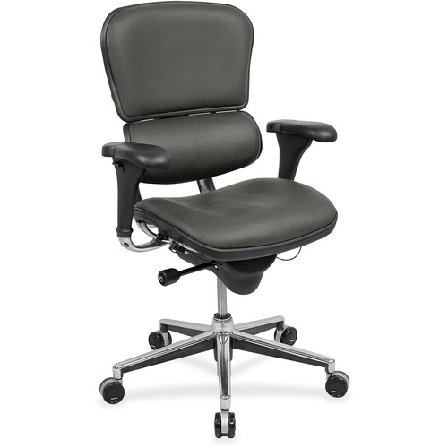 Eurotech Executive Chair - Ebony - Fabric - 1 Each