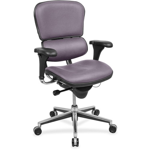 Eurotech Executive Chair - Violet - Fabric - 1 Each