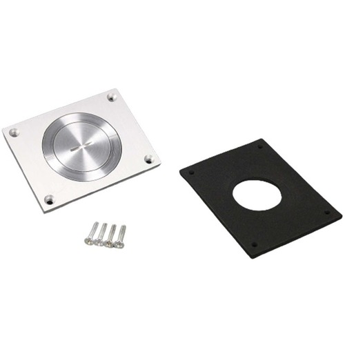 Wiremold Communications Cover Plate - 3.3" Width x 4.3" Depth x 0.5" Height - Aluminum