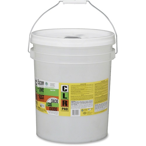 SKILCRAFT Calcium Lime Remover Bucket - 640 fl oz (20 quart) - Bio-based, Dishwasher Safe - Green Bucket - 1 Each