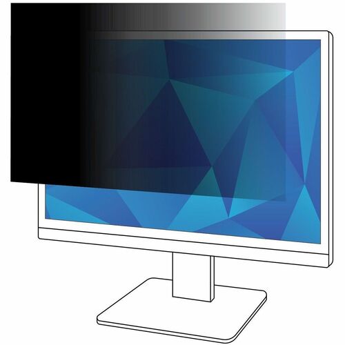 3M™ Privacy Filter for 24in Monitor, 16:9, PF240W9B - For 24" Widescreen LCD Monitor - 16:9 - Scratch Resistant, Fingerprint Resistant, Dust Resistant - Anti-glare