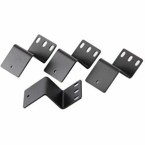 Ortronics Mounting Bracket for Rack Cabinet, Cable Manager - Black - Vertical