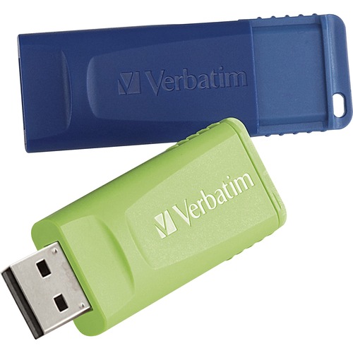 Picture of 64GB Store 'n' Go USB Flash Drive - 2pk - Blue, Green