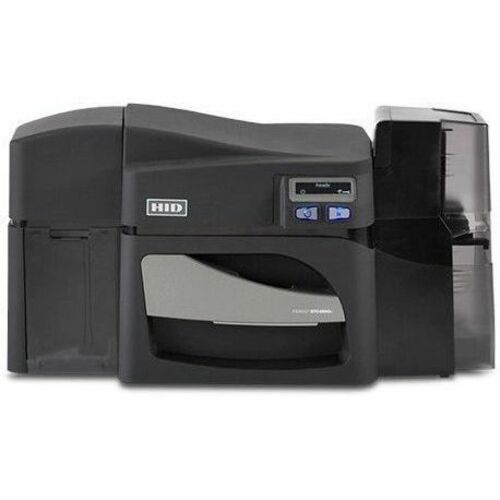Fargo DTC4500E Single Sided Business, Academic, Government Dye Sublimation/Thermal Transfer Printer - Color - Card Print - Ethernet - USB - TAA Compliant