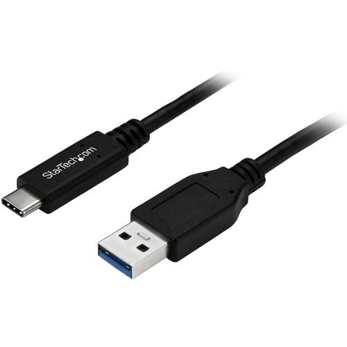 StarTech.com USB to USB C Cable - 1m / 3 ft - USB 3.0 (5Gbps) - USB A to USB C - USB Type C - USB Cable Male to Male - USB C to USB - Connect your USB-C devices to a computer - USB Type A to USB Type C Cable - Connect USB C peripherals such as a hard driv