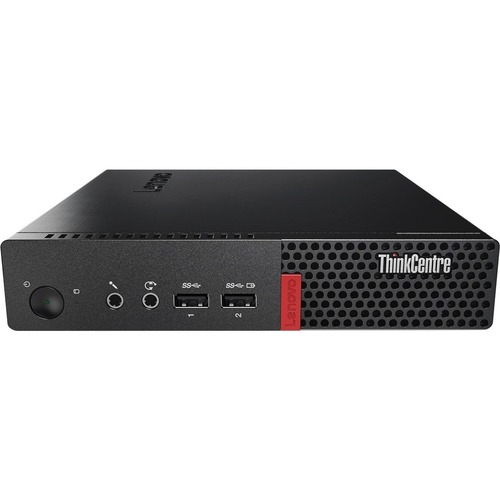 Lenovo ThinkCentre M910q 10MV000JUS Desktop Computer - Intel Core i5 7th Gen i5-7500T - 4 GB - 128 GB SSD - Tiny - Black - Windows 10 Pro 64-bit - Intel HD Graphics 630 - English Keyboard