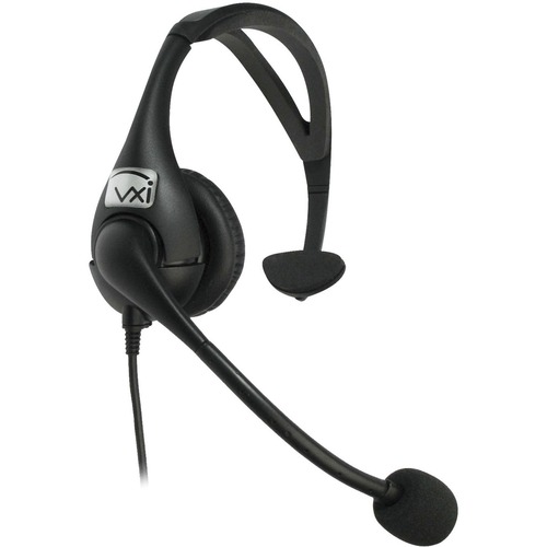 VXi VR12 Convertible Headset - Mono - Proprietary - Wired - 300 Ohm - 300 Hz - 5 kHz - Over-the-head, Behind-the-neck - Monaural - Supra-aural - Noise Cancelling, Electret Microphone - Noise Canceling