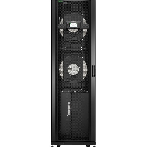 APC by Schneider Electric InRow RD, 600mm Air Cooled, 200-240V, 50/60Hz, with Humidifier - Rack-mountable - Black - IT - Black - Air Cooler - 42U