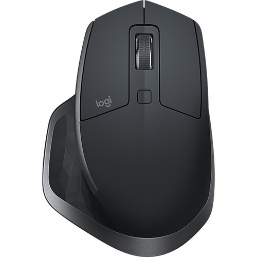 Logitech MX Master 2S Mouse - Darkfield - Wireless - Bluetooth/Radio Frequency - Graphite - USB - 4000 dpi - Scroll Wheel - 7 Button(s)