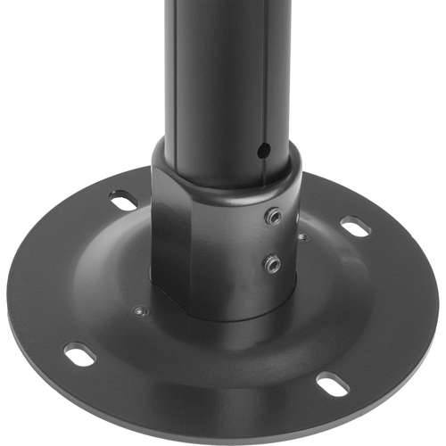 Chief CPA351 Mounting Plate for Mounting Pole - Black - 500 lb Load Capacity