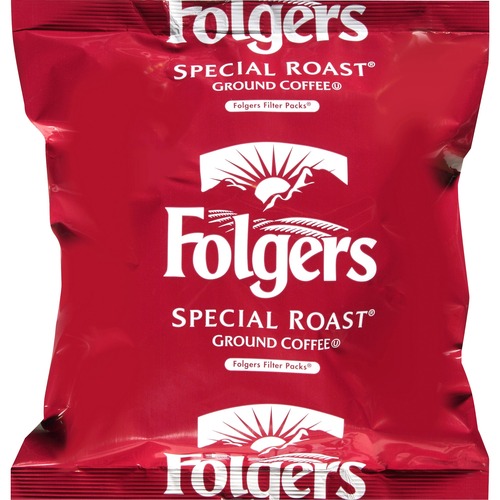 Folgers® Ground Special Roast Ground Coffee - Medium - 0.8 oz - Ground - 40 / Carton