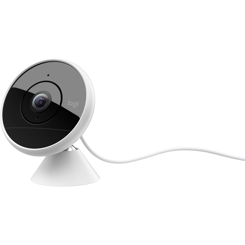 Logitech Circle 2 HD Network Camera - Color - 1 Pack - 15 ft - 1920 x 1080 - Wall Mount, Swivel Mount