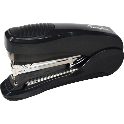 Swingline Half-strip Low Force Stapler - 35 Sheets Capacity - 105 Staple Capacity - Half Strip - Red, Black