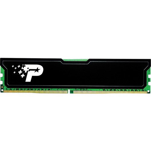 Patriot Memory Signature Line DDR4 4GB 2133MHz UDIMM With Heatshield - 4 GB (1 x 4GB) - DDR4-2133/PC4-17000 DDR4 SDRAM - 2133 MHz - CL15 - 1.20 V - Non-ECC - Unbuffered - 288-pin - DIMM - Lifetime Warranty