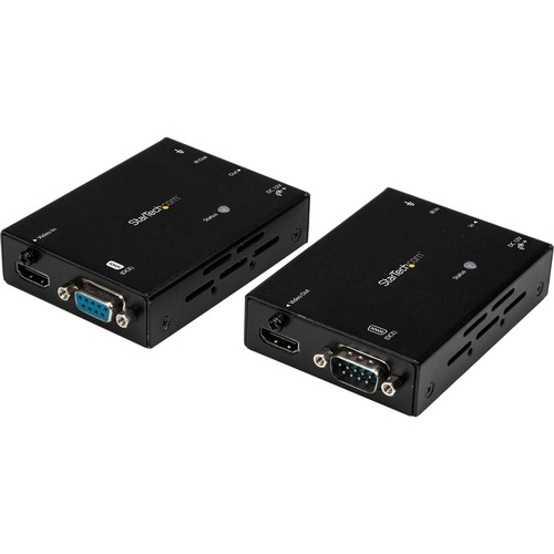 StarTech.com HDMI over CAT5e Extender with IR and Serial - HDBaseT Extender - HDMI over CAT6 - 4K - Extend HDMI over CAT6 or CAT5e cabling with RS232 serial and IR control - HDBaseT extender - Video extender - HDMI over CAT5e extender - CAT5e HDMI extende