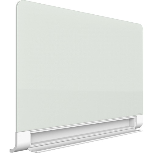Quartet Horizon Magnetic Glass Marker Boards - 74" (6.2 ft) Width x 42" (3.5 ft) Height - White Glass Surface - Rectangle - Horizontal/Vertical - 1 Each - Magnetic Boards - QRT29978