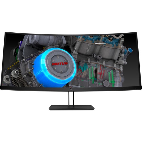 HP Business Z38c UW-QHD+ Curved Screen LCD Monitor - 21:9 - 37.5" Viewable - LED Backlight - 2560 x 1600 - 300 Nit - 14 ms - HDMI - DisplayPort