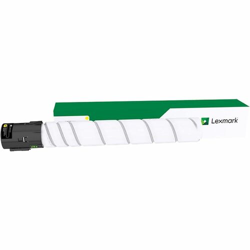 Lexmark Original High Yield Laser Toner Cartridge - Yellow - 1 Each - Laser - High Yield - 1 Each