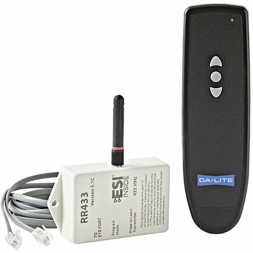 Da-Lite Radio Frequency Wireless Remote - For Projector Screen - Radio Frequency - 75 ft Operating Distance
