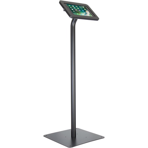 The Joy Factory Elevate II Floor Stand Kiosk for iPad 9.7 5th Generation | Air (Black) - Up to 9.7" Screen Support - 46" (1168.40 mm) Height x 15.13" (384.18 mm) Width x 15.38" (390.53 mm) Depth - Floor Stand - Black
