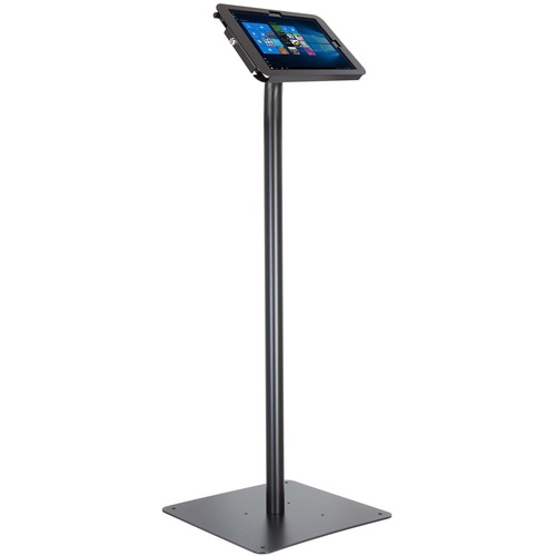 The Joy Factory Elevate II Floor Stand Kiosk for Surface Pro | Pro 4 | Pro 3 (Black) - 47" (1193.80 mm) Height x 13" (330.20 mm) Width x 13.30" (337.82 mm) Depth - Floor Stand - Black