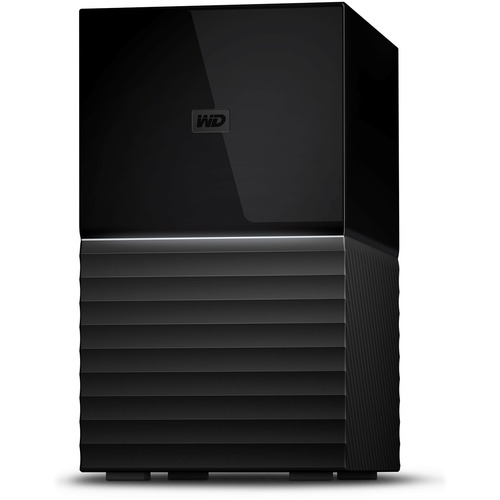 WD 16TB My Book Duo Desktop RAID External Hard Drive - USB 3.1 - 2 x HDD Supported - 20 TB Supported HDD Capacity - 16 TB Installed HDD Capacity - RAID Supported 0, 1, JBOD - 2 x Total Bays - 2 USB Port(s) - 2 USB 3.0 Port(s) - Desktop