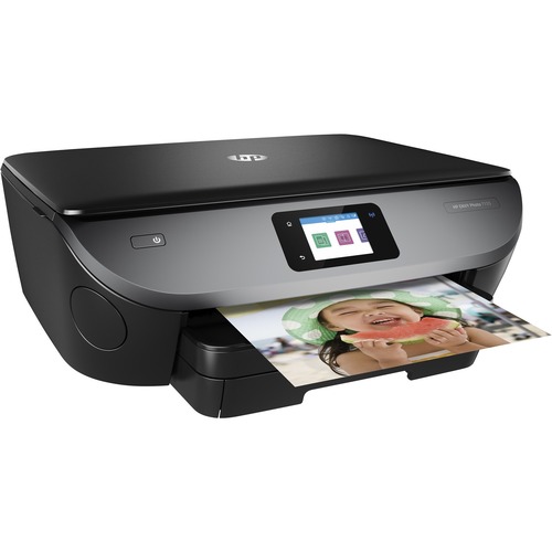 HP Envy 7155 Wireless Inkjet Multifunction Printer-Color-Copier/Scanner-22 ppm Mono/21 ppm Color Print-4800x1200 Print-Automatic Duplex Print-1000 Pages Monthly-125 sheets Input-Color Scanner-1200 Optical Scan-Wireless LAN-HP ePrint - Copier/Printer/Scann