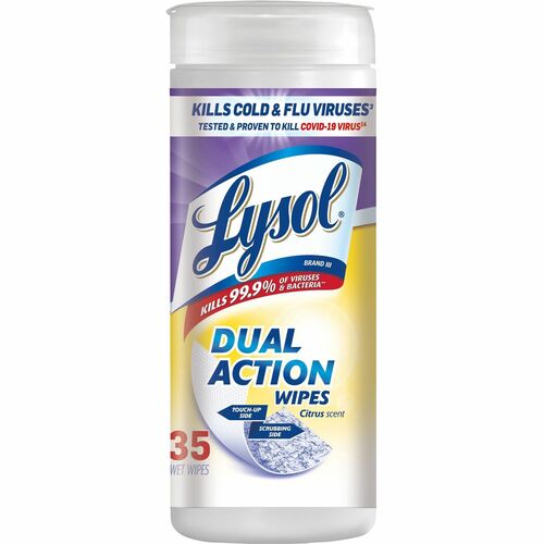 Picture of Lysol Dual Action Wipes
