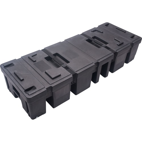 Chief Hard Portable Stand Case for Flat Panels - Black - External Dimensions: 58.3" Width x 21.3" Depth x 13.9" Height - Stackable - Black - For Floor Stand