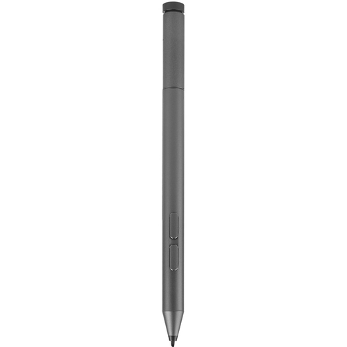 Lenovo Active Pen 2 - Capacitive Touchscreen Type Supported - Active - Replaceable Stylus Tip - Silver - Notebook Device Supported