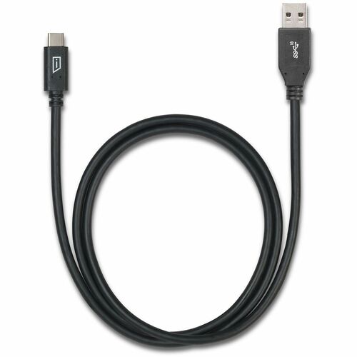 iStore USB-C to USB-A Cable - 3.28 ft USB/USB-C Data Transfer Cable - First End: 1 x USB 3.1 (Gen 2) Type A Male - Second End: 1 x USB 3.1 (Gen 2) Type C Male - 10 Gbit/s - Black