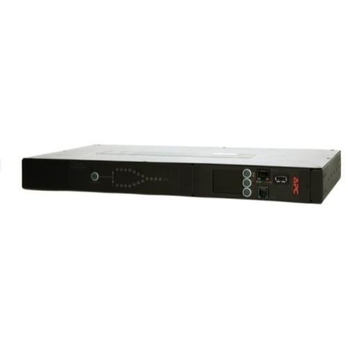 APC by Schneider Electric Rack ATS, 100/120V, 15A, 5-15 in, (10) 5-15R Out - 10 x NEMA 5-15R - 1440 W - 120 V AC - 15 A