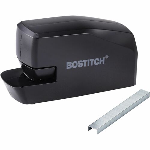 Bostitch 20-sheet Electric Stapler - 20 Sheets Capacity - 105 Staple Capacity - Half Strip - 4 x AA Batteries - 1 Each - Black