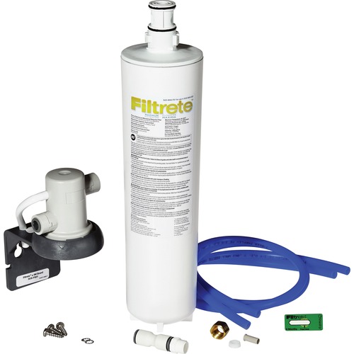 Filtrete Under Sink Filtration Kit - Faucet - 1500 gal Filter Life (Water Capacity)6 Month Filter Life (Duration) - 1 Each - White