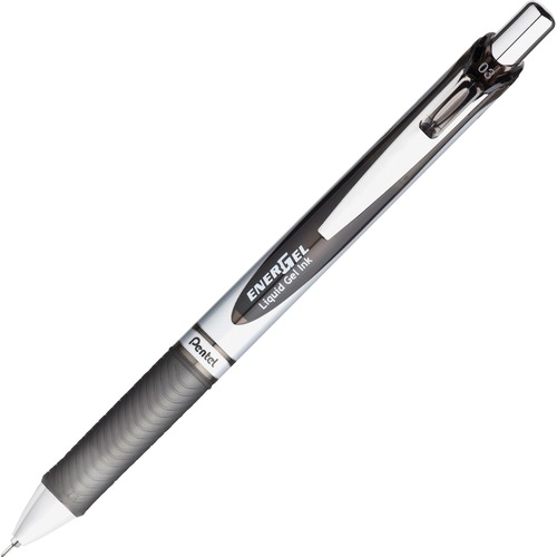 Pentel Deluxe RTX Retractable Pens - 0.3 mm Pen Point Size - Refillable - Retractable - Black Gel-based Ink - 1 Each - Gel Ink Pens - PENBLN73A