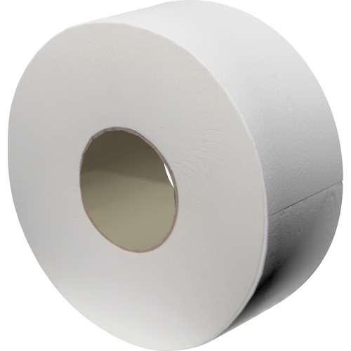 Livi Jumbo Bath Tissue - 2 Ply - 3.30" x 850 ft - 3.30" Core - White - Fiber - 12 / Carton