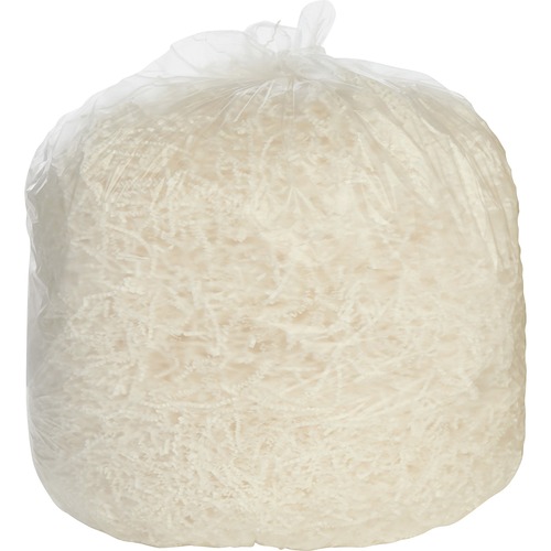 SKILCRAFT Linear Low-Density Can Liners - 44 gal Capacity - Low Density - Clear - Resin - Can - Recycled - 250 / Carton - TAA Compliant