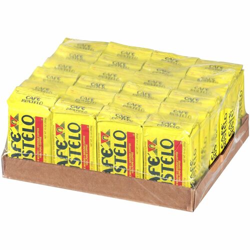 Café Bustelo® Ground Espresso Coffee - Dark/Bold - 10 oz Per Can - Ground - Arabica - 24 / Carton