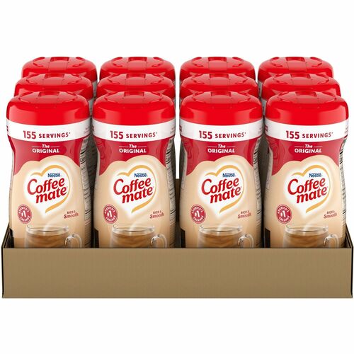 Coffee mate Original Powdered Creamer Canister - Gluten-Free - Original Flavor - 0.69 lb (11 oz) - 12/CartonCanister - 1860 Serving