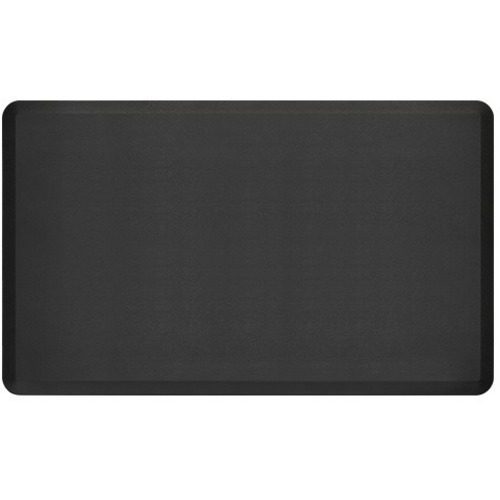 NEWLIFE ECO PRO ANTI FATIGUE MAT BLACK 36X60 - Floor - 60" Length x 36" Width x 0.750" Thickness - Rectangular - Brushed Texture Design - Polyurethane Foam, Bio-Foam - Black - 4