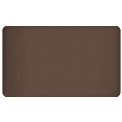 NEWLIFE ECO PRO ANTI FATIGUE MAT BROWN 36X60 - Floor - 72" Length x 20" Width x 0.750" Thickness - Rectangular - Brushed Texture Design - Polyurethane Foam, Bio-Foam - Brown - 4