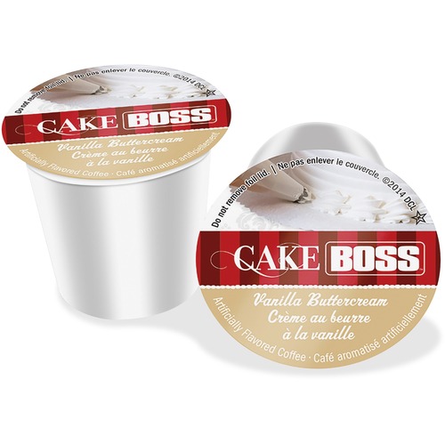 Cake Boss Vanilla Buttercream Coffee - Vanilla Buttercream, Arabica - Medium - 24 / Box