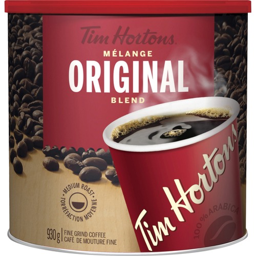 Tim Hortons Original Blend Grind Coffee - Arabica - Medium - 32.8 oz