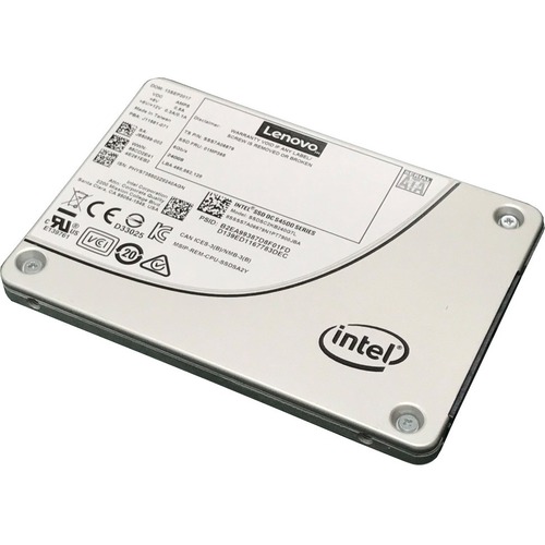 Lenovo DC S4500 960 GB Solid State Drive - 2.5" Internal - SATA (SATA/600) - Read Intensive - Server Device Supported - 1.06 DWPD - 1904.64 TB TBW - 500 MB/s Maximum Read Transfer Rate - Hot Swappable - 256-bit Encryption Standard - 1 Year Warranty