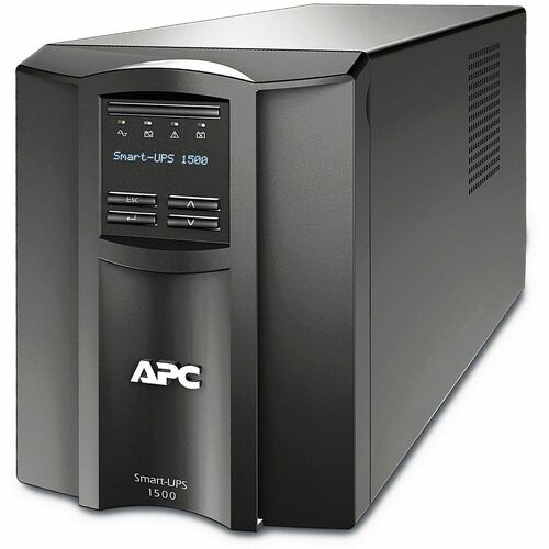 APC by Schneider Electric Smart-UPS 1500VA LCD 120V with SmartConnect - Tower - 3 Hour Recharge - 7 Minute Stand-by - 120 V AC Input - 120 V AC, 110 V AC, 127 V AC Output - Sine Wave - 8 x NEMA 5-15R