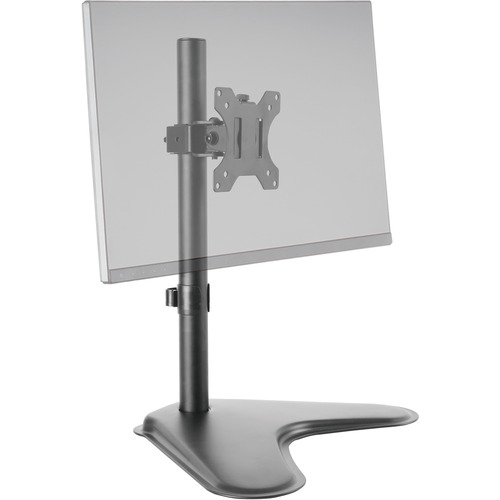 Ergotech Single Monitor Desk Stand - Up to 32" Screen Support - 7.98 kg Load Capacity - 18.30" (464.82 mm) Height x 15.35" (389.89 mm) Width x 11.02" (279.91 mm) Depth - Desktop, Freestanding - Steel - Ergonomic